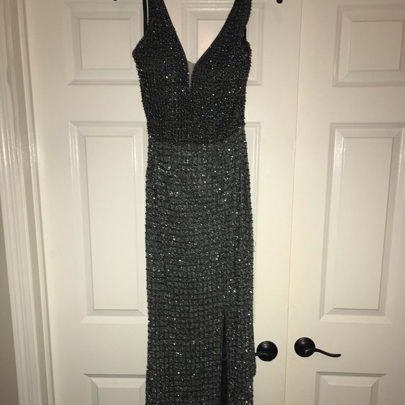 Emerald Green Prom Dress - Picture 4 of 8